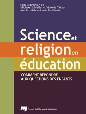 cover image of Science et religion en éducation